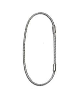 Elingue câble sans fin double manchonnage