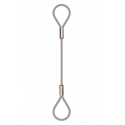 Elingue câble 1brin 2 grandes boucles