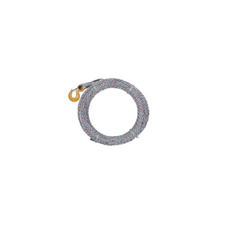 Elingue câble Galva D6mm antigiratoire 1 CROC STD