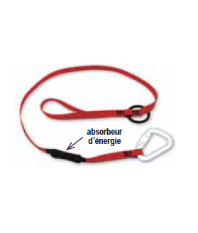 Longe porte outils AVEC ABSORBEUR