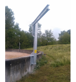 Potence galvanisée 500kg