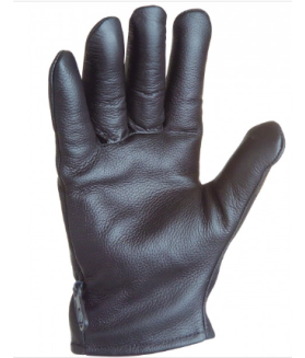 Gant fourré encuir hydrofuge