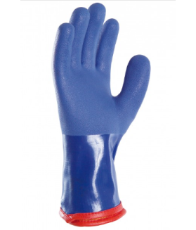 Gant PVC contre le froid et produits chimiques