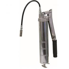 Pompe à graisse manuelle avec flexible/agrafe et valve de remplissage