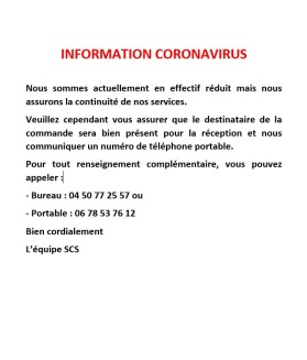 INFORMATION CORONAVIRUS