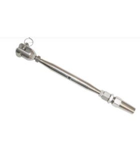 Ridoir inox à chape à sertissage manuel