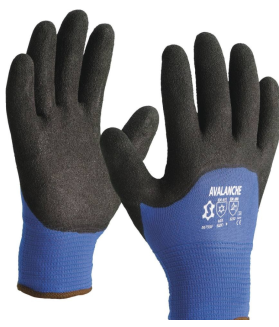 Gants anti froid enduit PVC 3/4 dos