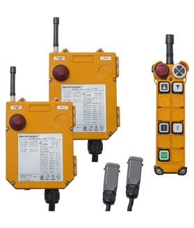 Palan électrique à chaîne DELTA DEH 400V triphasé sur chariot électrique Capacité 0,125 t à 5 t