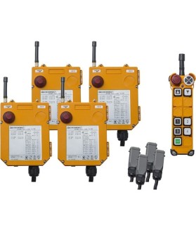 Palan électrique à chaîne DELTA DEH 400V triphasé sur chariot électrique Capacité 0,125 t à 5 t