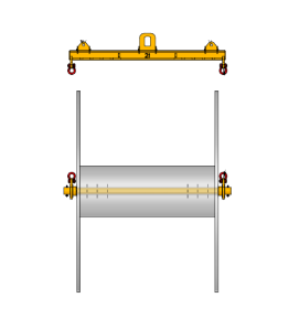 PALONNIER DÉROULEUR DE TOURET 2 & 5T