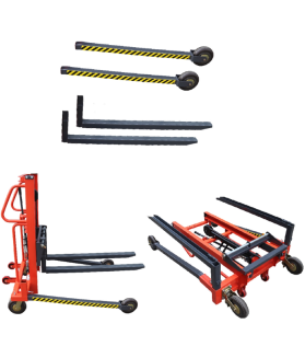 Gerbeur hydraulique manuel 500 kg levée max 1.6m