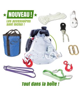 TREUIL PORTABLE DE HALAGE A ESSENCE 1T