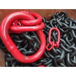 Fabrication de 2 élingues chaine en chaine de 32mm lg 12m